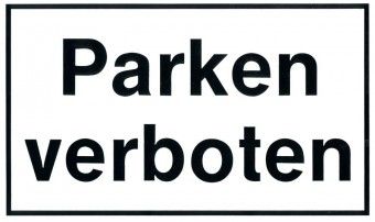 Strobel Kunstoffschild 250 x 150 mm Privatweg ... 