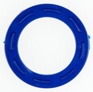 Schlüsselkennring 25 mm Durchmesser für normal große Schlüsselköpfe, blau 