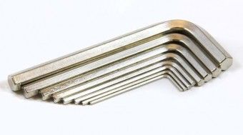 HaWe Stiftschlüsselsatz 1,5 - 8,0 mm 8-tlg. In Plastiktasche, Art. Nr. 157.05 