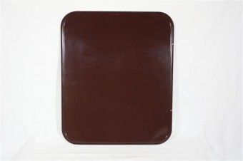 Bodenblech 600 x 800 mm, Blech 0,6 mm, gehämmert und pulverbeschichtet, mit 