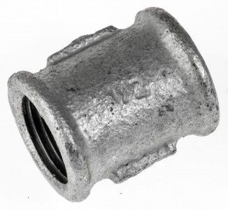 Temperguss verz. Muffe # 270 1/4', beidseitig Innengewinde 