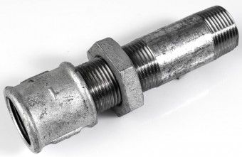 Temperguss verz. Langgewinde # 5 b, 3/4" 