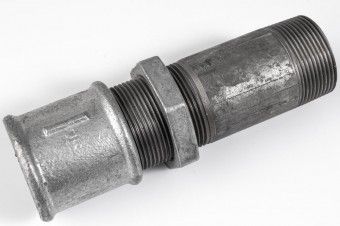 Temperguss verz. Langgewinde # 5 b, 1 1/4" 