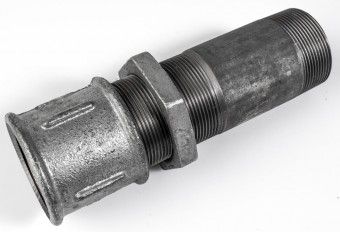 Temperguss verz. Langgewinde # 5 b, 1 1/2" 