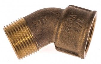 VIEGA Winkel 45° Rotguss 3/4' 264185, Modell Nr. 3121, IG/AG 