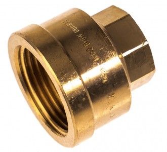 VIEGA Reduziermuffe 1 x 3/4" 266356, Modell Nr. 3240, Rotguss blank 