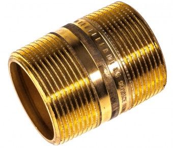 VIEGA Langnippel  1' x 40 mm 267247, Mod. Nr. 3530, Rotguss blank 
