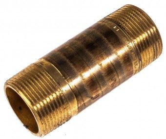 VIEGA Langnippel  1" x 80 mm 267261, Mod. Nr. 3530, Rotguss blank 