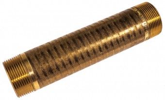 VIEGA Langnippel  1 1/2' x 150 mm 319748, Mod. Nr. 3530, Rotguss blank 