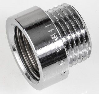 VIEGA Hahnverlängerung 1/2" x 10 mm 447151, Mod. Nr. 3526, Rotguss verchromt 