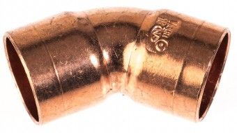 VIEGA Lötfitting Bogen Mod. 95041 18 mm 101077, beidseitig Lötanschluss 