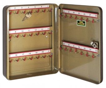 Burg Wächter Schlüsselschrank 6300/35 für 35 Schlüssel 