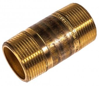 VIEGA Langnippel  1 1/4' x 60 mm 318482, Mod. Nr. 3530, Rotguss blank 