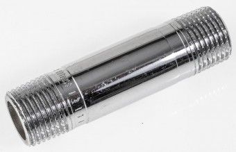 VIEGA Langnippel  1/2' x 80 mm, chrom 447540, Mod. Nr. 3530, Rotguss verchromt 