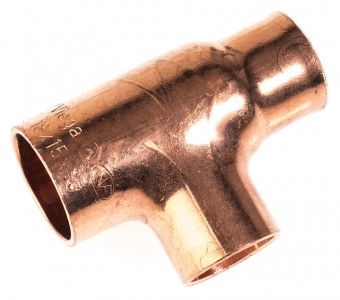 VIEGA Lötfitting T Stück 95130 18x15x15 101053, dreiseitiger Lötanschluss 