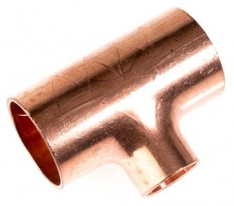 VIEGA Lötfitting T Stück 95130 28x18x28 102852, dreiseitiger Lötanschluss 