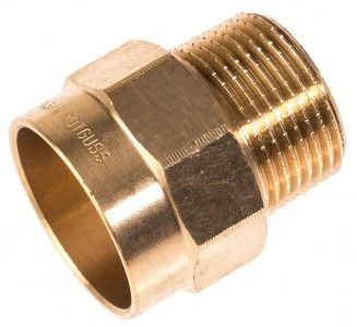 VIEGA Lötf. Übergangsst. 94243G 28 x 3/4 102913, Lötanschluss/R Aussengewinde 