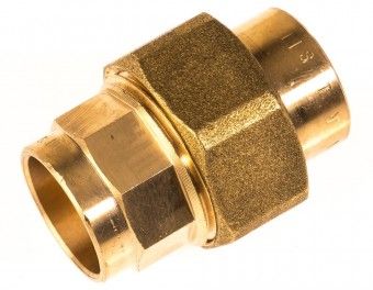 VIEGA Lötf. Verschraubung 94340 18 mm 124434, Lötanschluss, konisch dichtend 