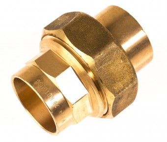 VIEGA Lötf. Verschraubung 94340 28 mm 107604, Lötanschluss, konisch dichtend 