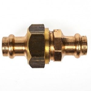 VIEGA Sanpress Verschraubung 293017 12 mm, Pressanschluss, flachdichtend 