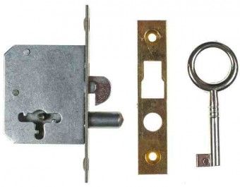 JUNIE Rollschrankschloss 2212 20201 20 mm Dorn, links 