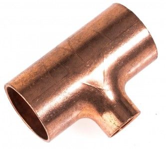 VIEGA Lötfitting T Stück 95130 22x12x22 104733, dreiseitiger Lötanschluss 