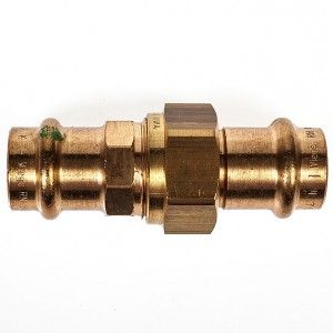VIEGA Sanpress Verschraubung 287436 18 mm, Pressanschluss, flachdichtend 