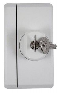 ABUS Fensterschloss FTS96 B weiss, mit 2 Schlüsseln, Schließung Nr. AL0089 