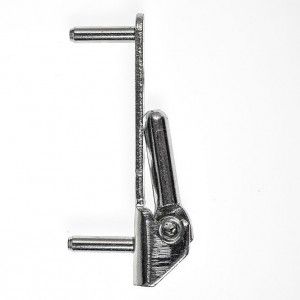Schüring Ecklager 1401421, 130 kg R21 SL RA 2DV, 5 mm Stift SL 