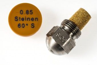 Ölbrennerdüse 0,85, 60°, Steinen Typ S Vollkegel 
