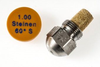 Ölbrennerdüse 1,00, 60°, Steinen Typ S Vollkegel 