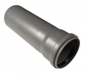 Marley HT Rohre HTEM DN 75, 0,25 mtr. mit Steckmuffe und Lippendichtung 