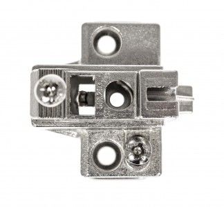 MEPLA Flügelmontageplatte SSP Spax Stärke 8 mm, höhenverstellbar, 
