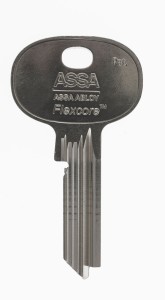 ASSA RUKO Einzelschlüssel Profil F40L zu Schließanlage System FLEXCORE 