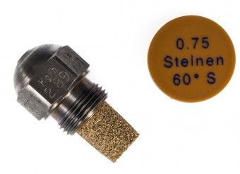 Ölbrennerdüse 0,75, 60°, Steinen Typ S Vollkegel 