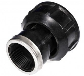 Kunstoff Adapter Überwurf f. Quetschk. DN 50 x 1 1/2' Innengewinde 