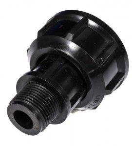Kunstoff Adapter Überwurf f. Quetschk. DN 32 x 3/4' Aussengewinde 