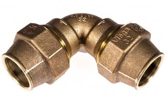 VIEGA Maxiplex Winkelkupplung 9027, 277147, 32x32 mm, 90°, beidseitig zum 