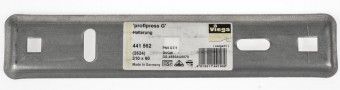 VIEGA Grundplatte 441562 Mod.2624 für Ein- und Zweistutzenzähler 