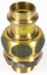 VIEGA Profipress G Verschraub. 379414 22x3/4" AG, Pressanschluss, R Gewinde 