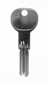 ISEO Bohrmuldenschlüssel Profil RS 6 für Hörmann, KBV, BKS Serie 5900, nach 
