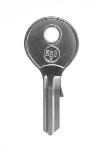 DOM Zylinderschlüssel Schaftlänge 15,2mm Profil CL, Serie 251-500, HEKNA, HUWIL 