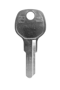 GHE Wohnwagenschlüssel Profil CS, GY, Schaftlänge 22,6 mm 