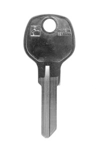 GHE Wohnwagenschlüssel Profil HX, Serie 91-320, Schaftlänge 22,6 mm 