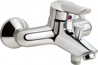 Ceraplus Design B8356AA Wannenfüll- und Brauseeinhebelmischer, chrom 