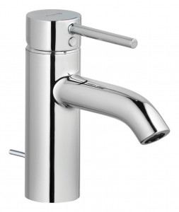 KLUDI BOZZ Waschtisch-Einhebelmischer 382700576, Ablaufgarnitur chrom, 