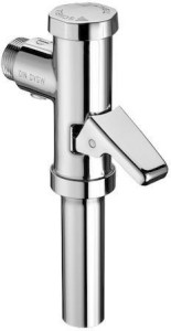 SCHELL verchr. WC-Druckspüler SCHELLOMAT mit Hebel 3/4Zoll, 1,0-1,3 l/s,022020699 