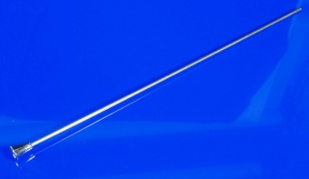 ASW Excenterstange Messing verchromt 105516 für senkrechten Einbau 