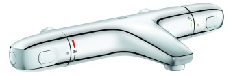 Grohtherm 1000 Thermostat Wannenbatterie 34823003, 1/2", chrom, Wandmontage, 