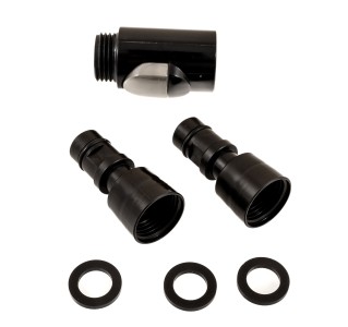 hansgrohe Schnellkupplung 28346000 DN 15 1/2", für Handbrausen, grau 